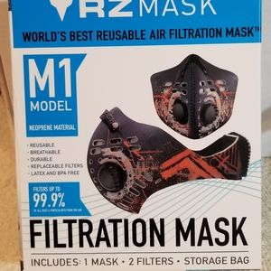 Mask RZ Mask M1 Neoprene Digi Orange Medium
